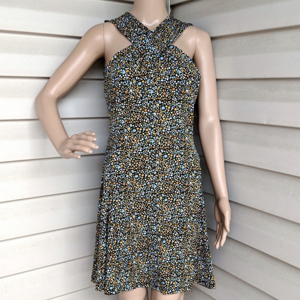 Michael Kors Jersey Cross Dress floral s